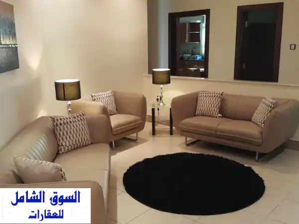 شقة فاخرة مفروشة للإيجار بالسالمية 245م² | 3 غرف نوم، مسبح، خدمات متكاملة (شامل)