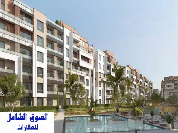 شقتة للبيع ١٥٨ مترًا في كمبوند بالشيخ زايد