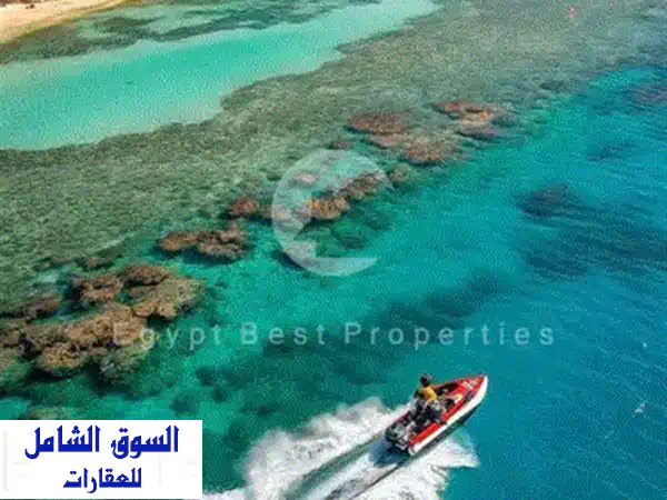 شاليه للبيع في ميسكا سوما باي: استلام قريب، إطلالة لاجون مباشرة بـ 5% مقدم! فرصتك الذهبية على البحر الأحمر