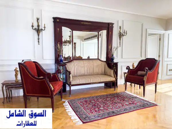 شقة فندقية فاخرة للإيجار بالمهندسين: فرش ملوكي...