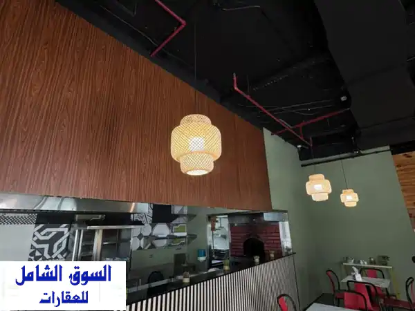200000 درهم مطعم قائم وجاهز للتشغيل في مبنى تجاري...