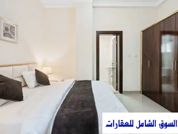 فرصة استثنائية! شقة مفروشة 'إكسترا سوبر لوكس' للإيجار الشهري بنجمة الدوحة، قطر | غرفتين نوم | 120 م² | 5000 ر.ق
