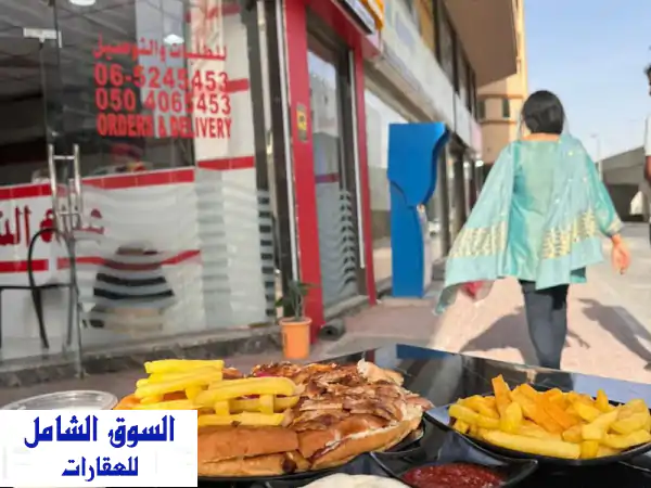 للبيع مطعم وكافيتريا مجهز بالكامل (براند قائم) في...