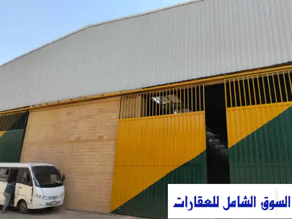 فرصة استثنائية: مخزن لوجستي مرخص للإيجار 6000م في قليوب...