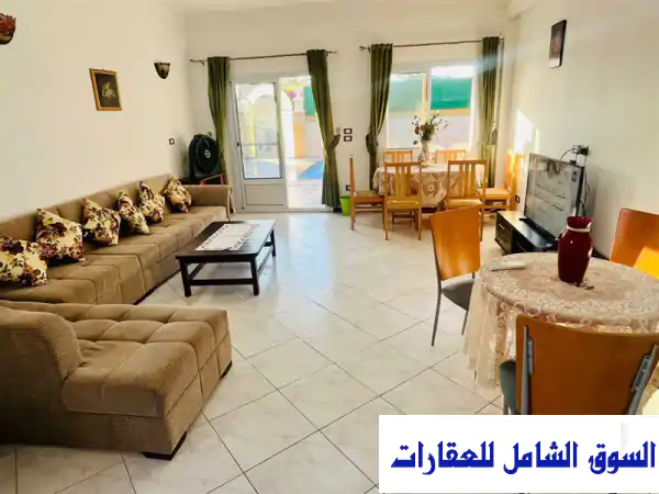 للإيجار شالية برايفت بول في قرية رمسيس الكيلو 45 الساحل الشمالي مفروشة الإسكندرية