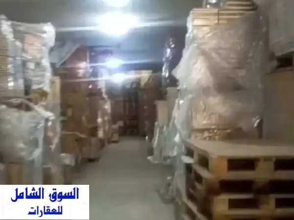 مستودع للبيع بشامون المدارس: 800م، ارتفاع 6م، بسعر 225 ألف – فرصة استثمارية لا تُعوض!