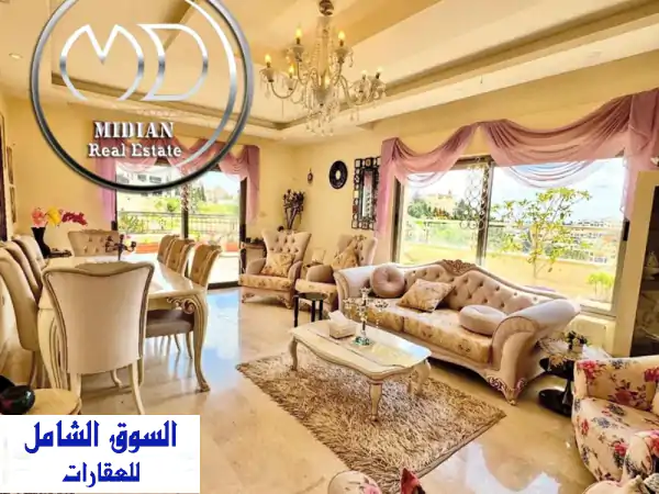 رقم الاعلان 7319 رووف طابقي مفروش للإيجار دابوق...
