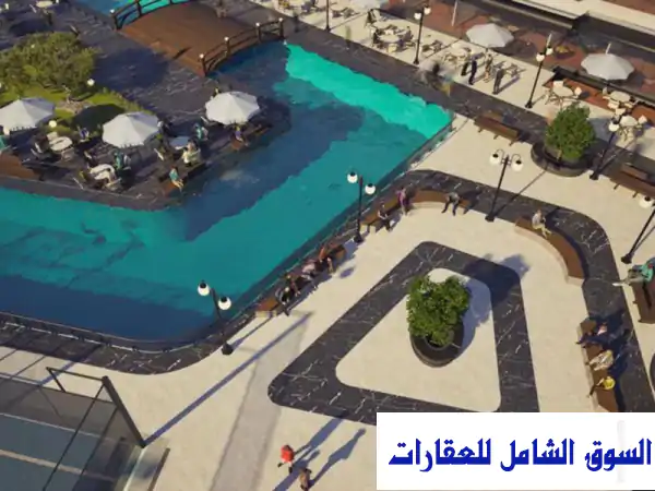 اقوي فرصة استثمارية لامتلاك محل تجاري دور اول و تاني داخل محطة بنزين تقسيط للبيع في بلو هب الجلالة العين السخنة