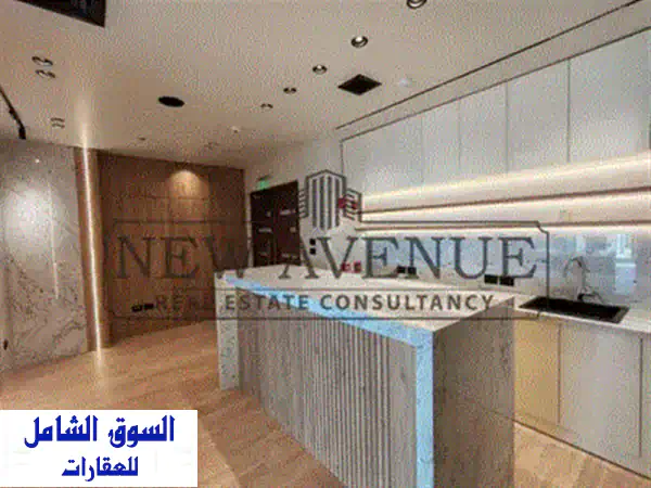 مكتب ميفيدا متشطب بالكامل استلام فوري للايجار في التجمع الخامس Mivida Business Park