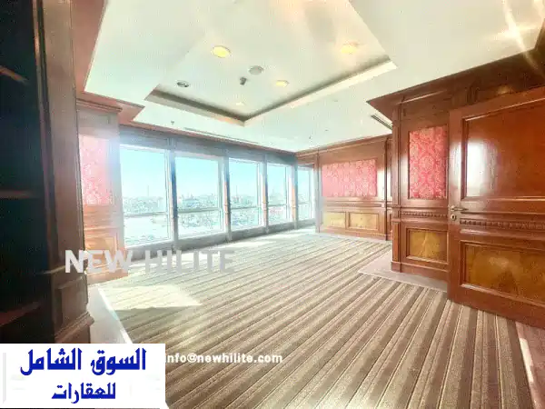 طابق تجاري كامل للإيجار في مدينة الكويت. المساحة الإجمالية 350 متر مربع، باكي 6. مناسب لجميع ...