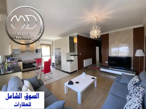رقم الاعلان 7318 شقة مفروشة للإيجار خلدا مساحة 180م...