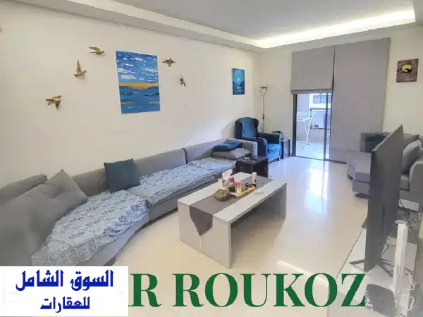 115 sqm Apartment For Sale in Mar Roukoz مار روكز with Sea View