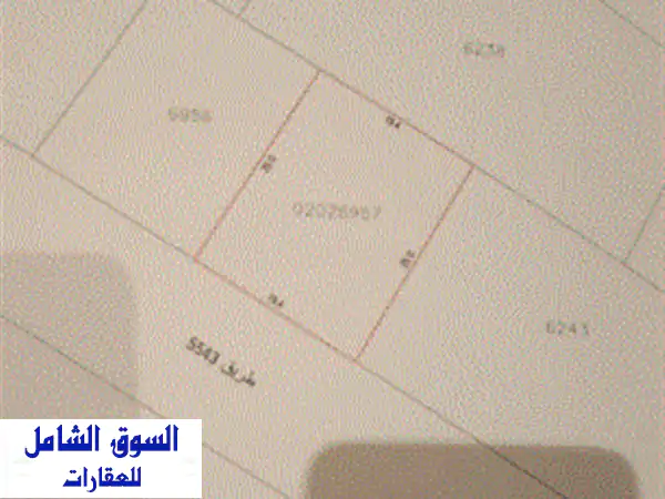 أماكن العقارية للبيع أرض تجارية في قلالي (واحات المحرق) المساحة 485 متر  التصنيف عمارات تجارية b3 ...
