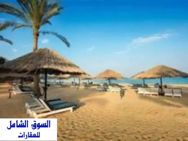 فرصة العمر: شاليه للبيع بالعين السخنة أرضي بفيو...
