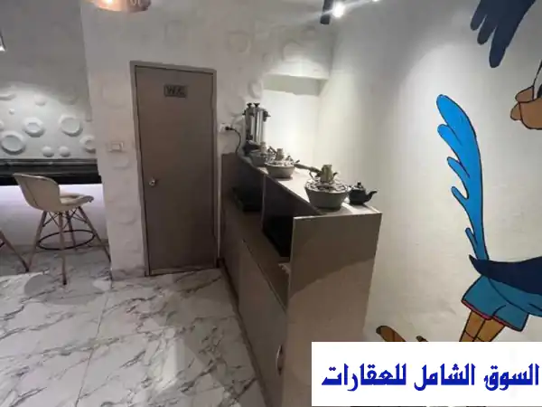 فرصة استثمارية ذهبية: مطعم وكافية 300م مجهز وشغال للإيجار بالمهندسين، الجيزة - بدون شيشة