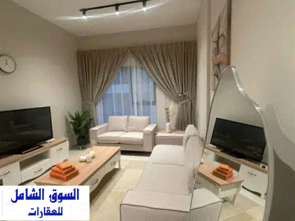 استأجر في عجمان: شقة مفروشة غرفتين وصالة...