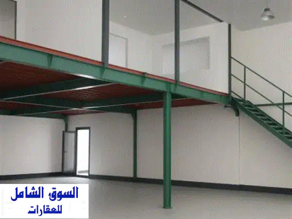 مستودع للإيجار في سلماباد، البحرين: 900م² بميزانين وسكن عمال - موقع استراتيجي لعملك!