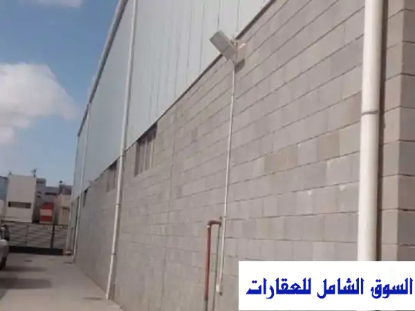 فرصة لوجستية استثنائية! مخزن 30,000 م2 للإيجار بالعاشر...