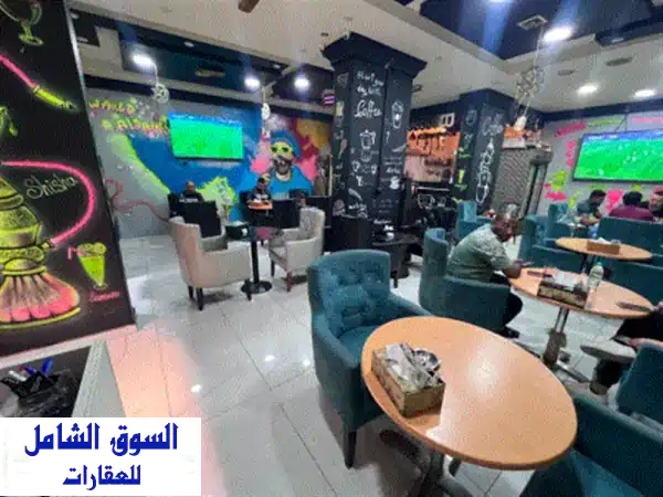 كافية للبيع أو للإيجار في شارع الشيخ خليفة  النعيمية، موقع مميز وحيوي. الكافيه طابقين جاهز ويعمل ...