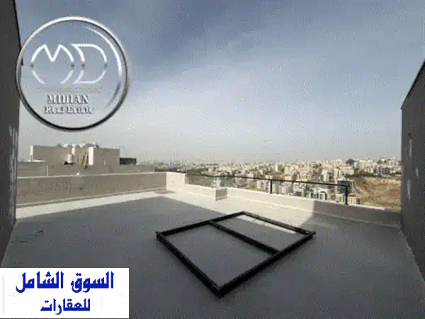 رقم الاعلان 9457 شقة دوبلكس جديدة طابق أخير مع رووف للبيع دير غبار مساحة 175م مع تراسات اطلالة ...