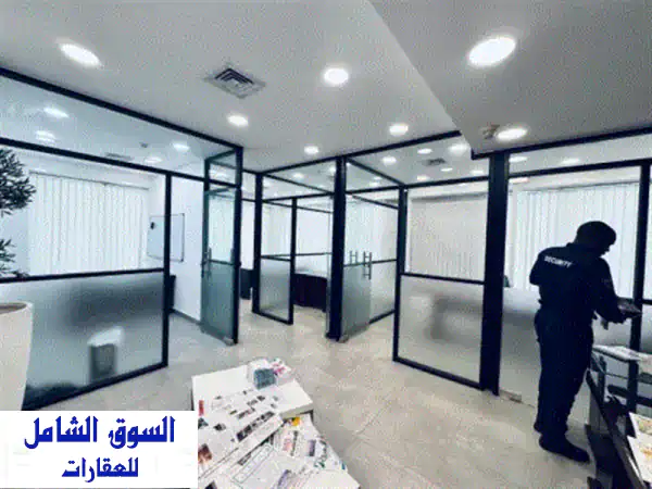 للإيجار مكتب في السالمية، شارع سالم المبارك، مساحة 60 متر مربع، جاهز للاستلام الفوري. للمزيد من ...