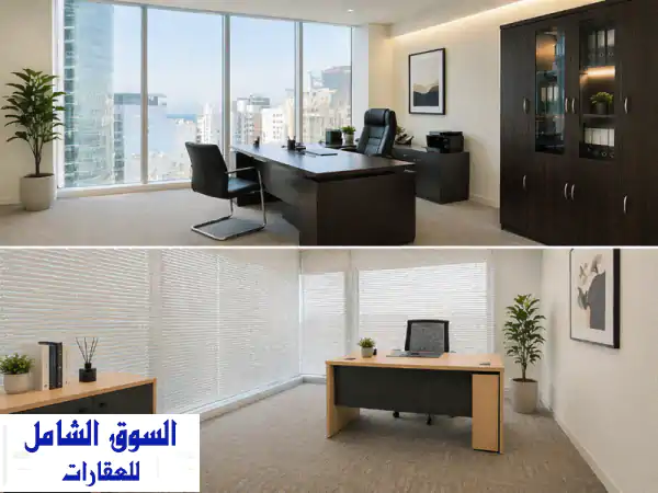 مكتب تجاري متاح في منطقة الحد بسعر 75 دينار بحريني...