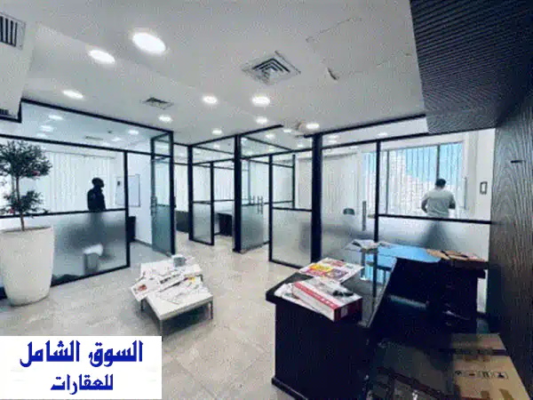 للإيجار مكتب مميز في السالمية موقع استراتيجي...