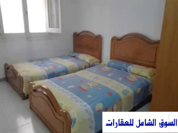 شقة مفروشة للإيجار بشاطئ النخيل الإسكندرية | إطلالة بحرية وخدمات متكاملة