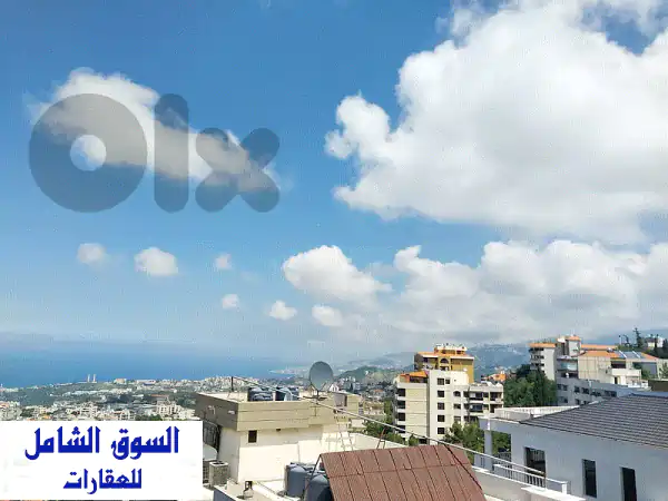شقة فخمة للبيع في البياضة | 440م مفروشة بالكامل | إطلالة بحرية ساحرة لا تُحجب