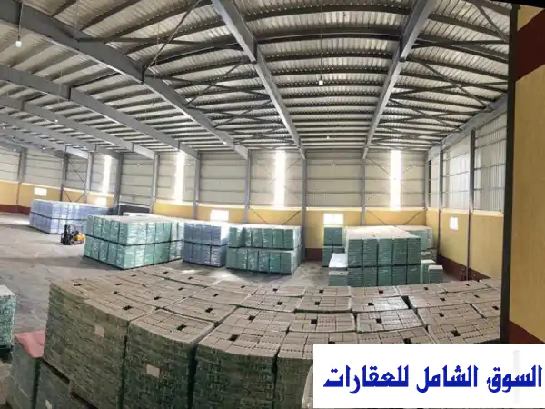 فرصة ذهبية: مخزن للإيجار 2460 م بأبو رواش 6...