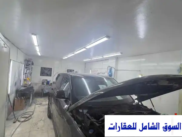فرصة استثمارية مميزة للبيع كراج سيارات متكامل في الجرف الصناعية 1 عجمان