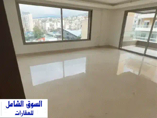 شقة للبيع أنطلياس مساحة 190م كاشفة كل بيروت بناء جديد...