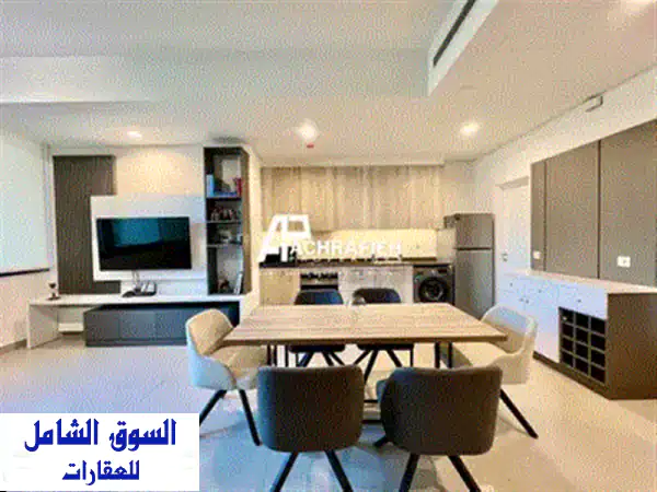 شقة فاخرة للأجار في الأشرفية، بيروت | 100م² | مسبح وجيم وكونسيرج | موقع مميز