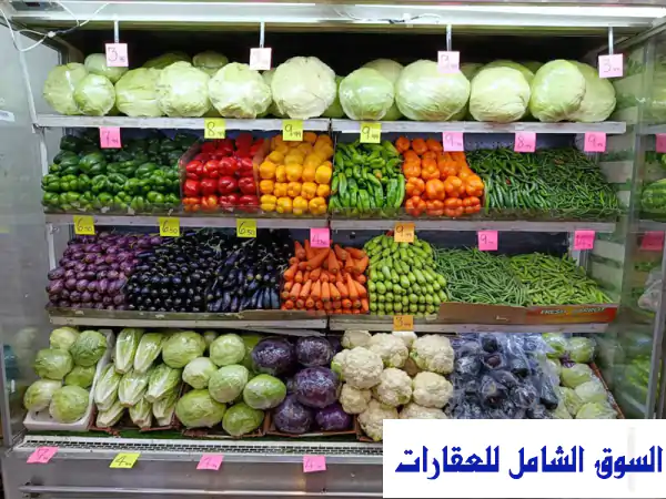 متجر بقالة مجهز بالكامل للبيع. للبيع في عجمان وسط المدينة