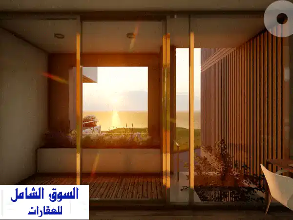 شقة أحلامك بإطلالة بحرية خلابة في كفرعبيدا، لبنان |...