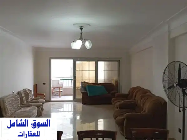 فرصة ذهبية: شقة للإيجار الفاخر بالمعمورة الشاطئ 129م سوبر لوكس أول سكن - إطلالة مميزة ورفاهية لا تضاهى