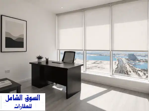 مكتب تجاري في العدلية مكاتب الخليج التنفيذية  يبدأ...