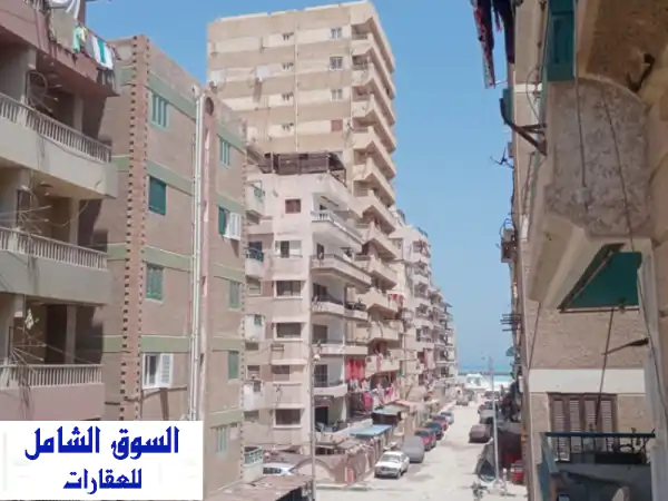 شقة للإيجار الفوري بشاطئ النخيل الإسكندرية 110م | 50م...