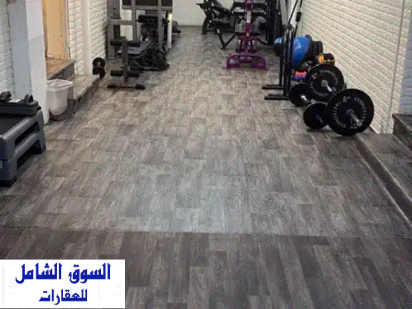 فرصة ذهبية: جيم نسائي متكامل للإيجار بالجرف عجمان...