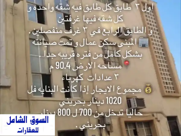 فرصة استثمارية ذهبية: بناية فاخرة سكنية/تجارية...