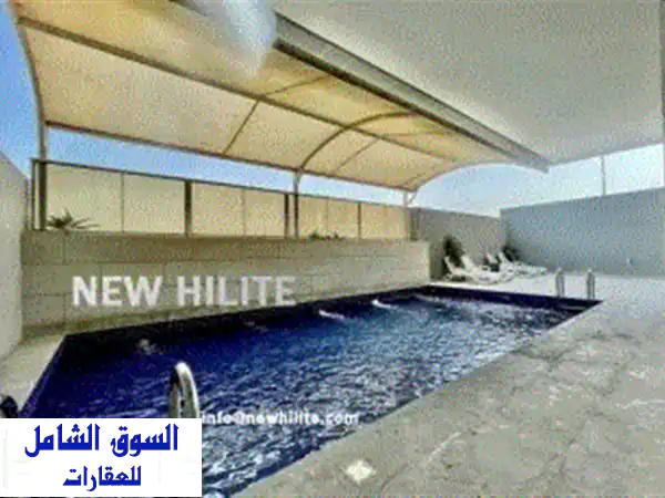 بنتهاوس مفروش مكون من ثلاث غرف نوم للإيجار...