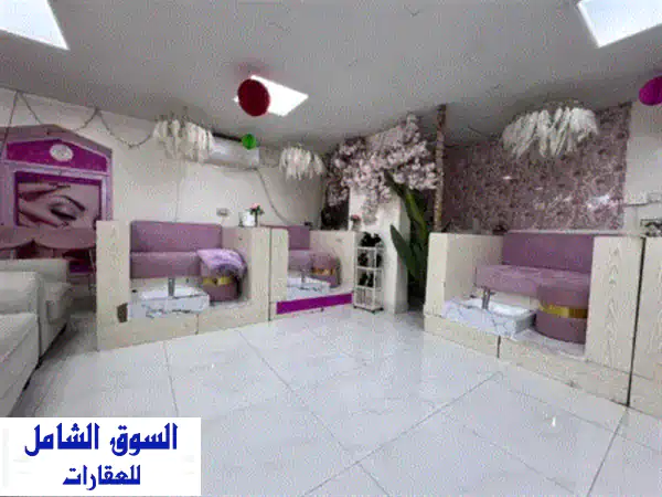 فرصة ذهبية للكوافيرات المحترفات. تم تنزيل السعر للنصف لسرعة البيع: 100 ألف درهم. الاستثمار: صالون ...