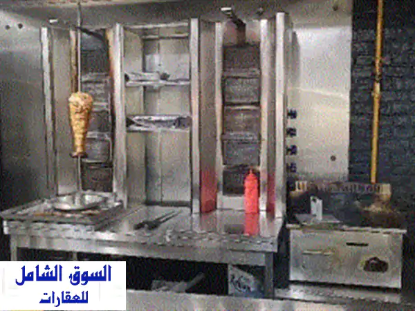 فرصة استثمارية  مطعم قائم ويعمل للبيع في الراشدية 1...