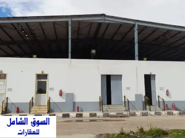 مصنع إيجار ببرج العرب 4600 متر جمالون 2400 كهرباء...