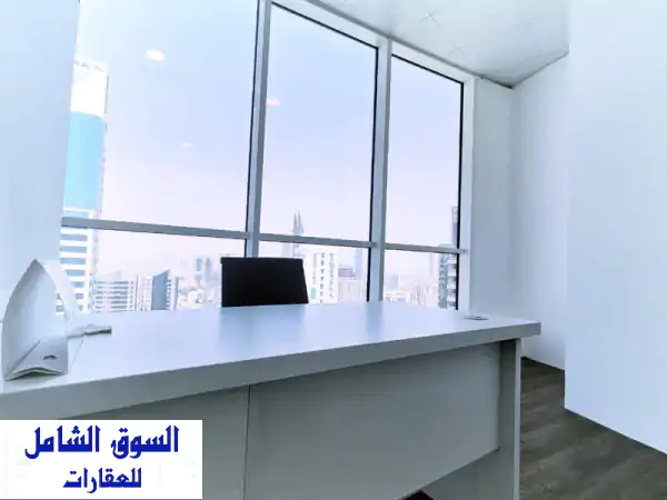 مساحة مكتبية مرنة متاحة للإيجار بمبلغ 90 دينار...