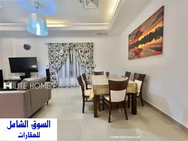 شقة مفروشة بالكامل مكونة من 3 غرف نوم مع اطلالة...