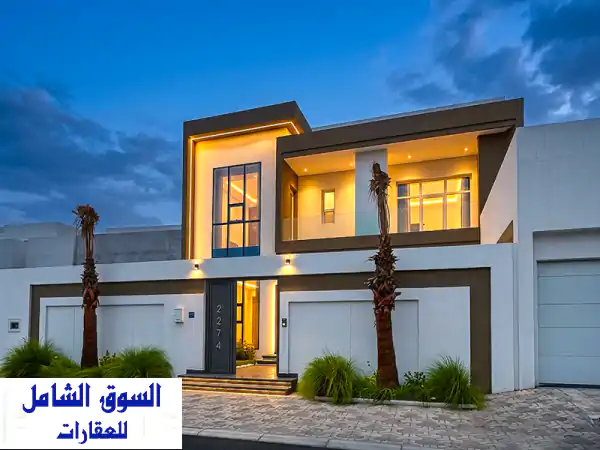 المعيشة العصرية الفاخرة في سار