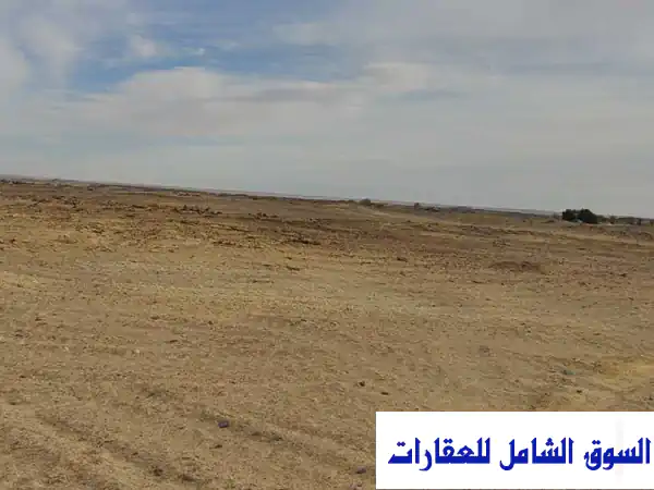 5000 فدان في الواحات البحرية تقسيط للبيع الجيزة