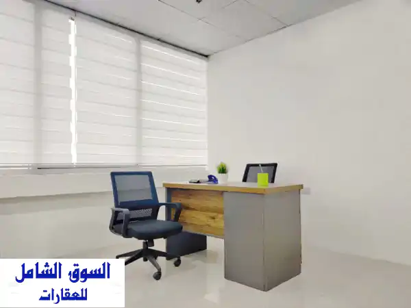 مكتب تجاري في برج فخرو بالسنابس  يبدأ من 81 دينار...