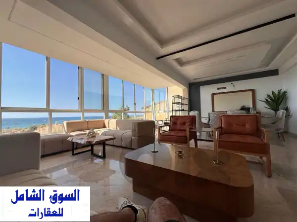 شقة فخمة كاشفة البحر للبيع في خلدة • Sea view apartment in Khalda...